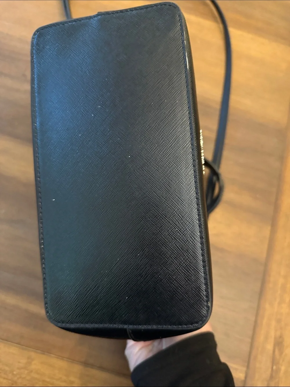 kate spade Black Structured Tote with Top Handles